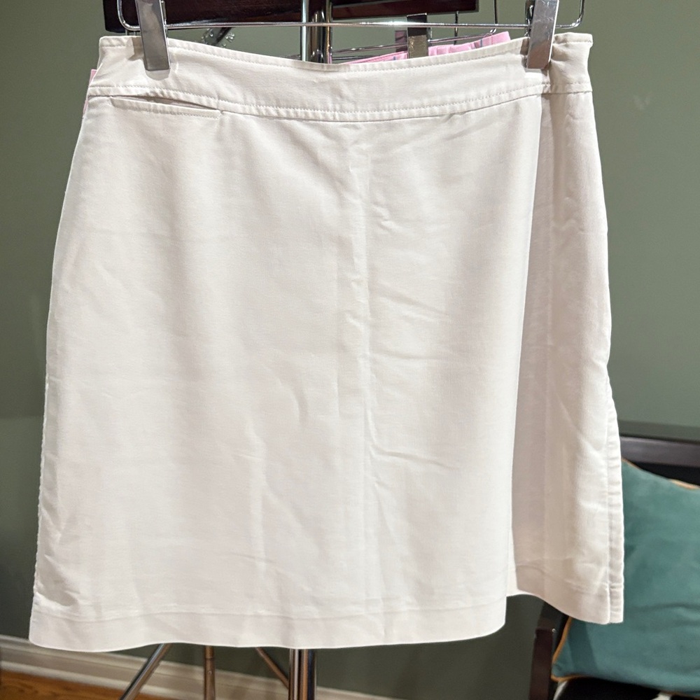 Ashworth Cream Golf Skort